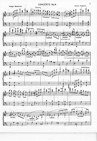 Paganini - Violin Concerto N4 - Piano part - first page