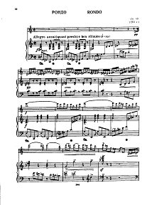 Kabalevsky - Rondo for violin op.69 - Piano part - first page