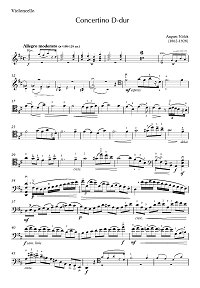 Nolck - Concertino for cello D major - Instrument part - first page