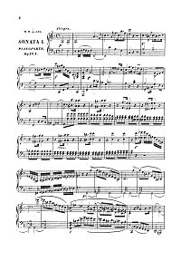 Onslow - Viola sonatas op.16 - Piano part - first page