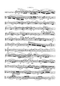 Onslow - Viola sonatas op.16 - Instrument part - first page