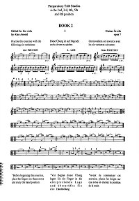 Sevcik - Preparatory trill studies for viola op.7 - Violin part - first page
