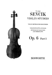 Sevcik - Violin school op.6 - Instrument part - First page