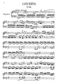 Kreutzer - Violin Concerto N14 - Piano part - First page