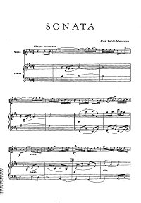Moncayo - Viola sonata - Piano part - first page