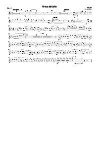 Pirates of Caribbean - Orchestral score - Violin part - first page