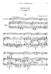 Cello Sonata in G minor Op.19; Grieg Rachmaninov Cello Sonata in A minor Op.36