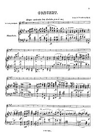 Svendsen - Violin concerto op.6 - Piano part - first page