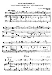 Viola pieces for beginners - Piano part - first page