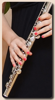 Flute sheet music page